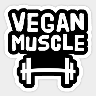 Vegan muscle Sticker